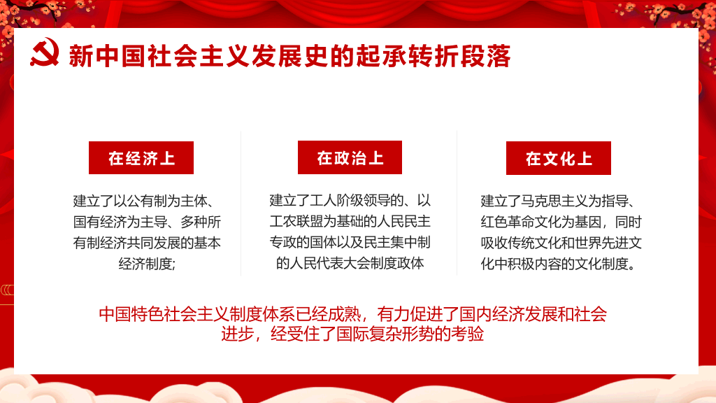 四史学习社会主义发展史PPT模板