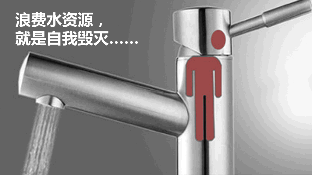 倡导宣传节约用水PPT作品