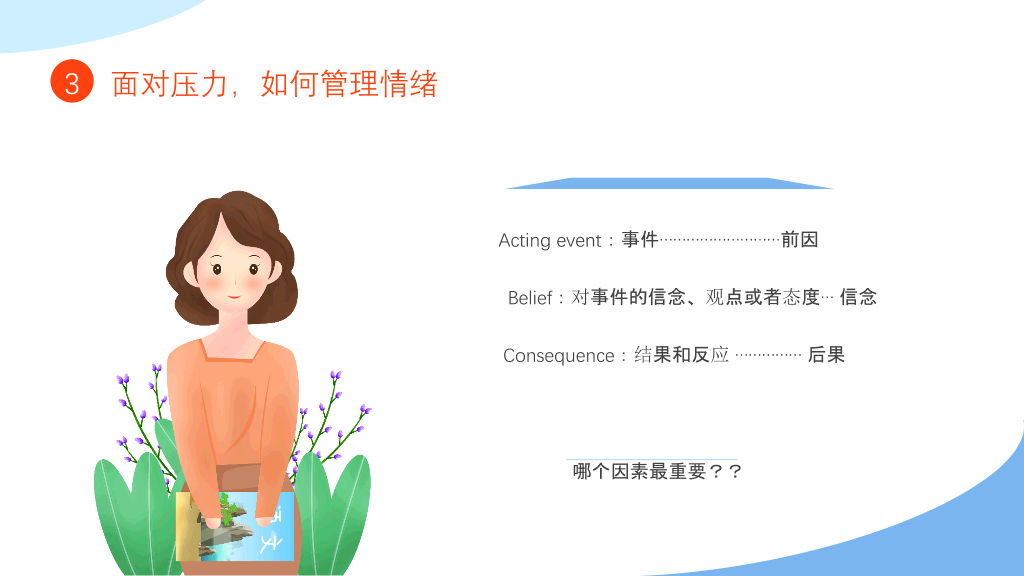 教师心理健康压力情绪管理PPT模板