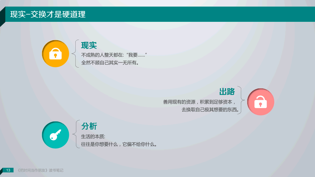 非常精美的读书笔记PPT作品
