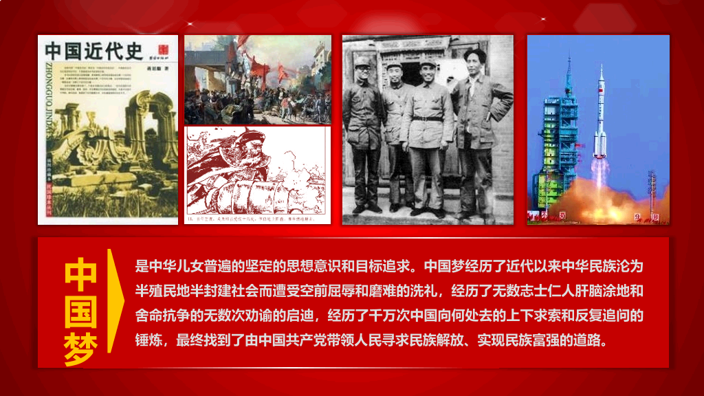 中国梦含义党课学习PPT课件