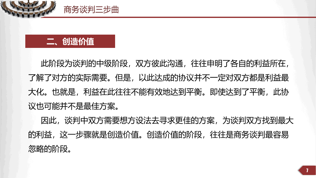 商务谈判技巧培训PPT模板