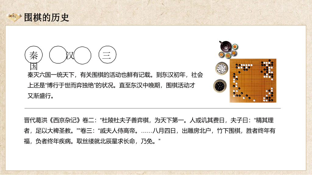 围棋入门基础知识介绍PT模板