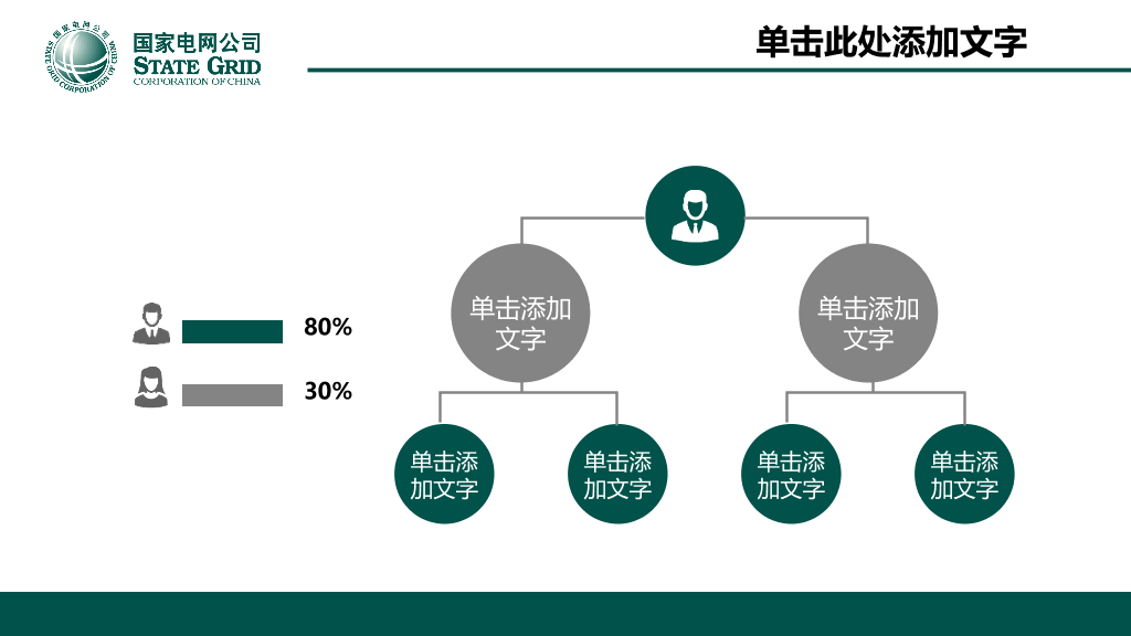 国家电网供电公司官方PPT模板