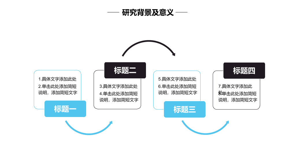 简约通用毕业论文答辩PPT模板