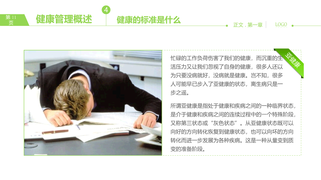 健康管理知识培训PPT课件