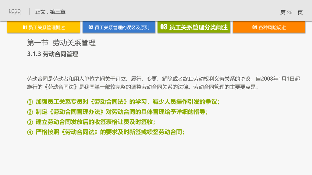 员工关系管理PPT培训课件