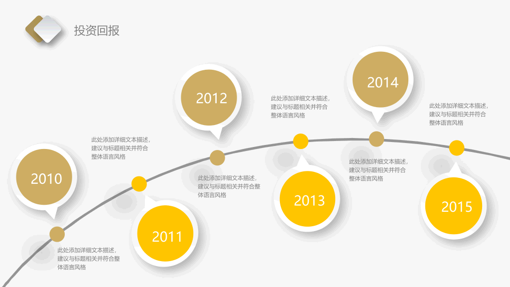 金币金融投资行业PPT模板