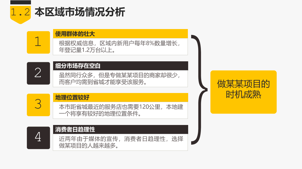 商业创业融资项目计划书PPT模板