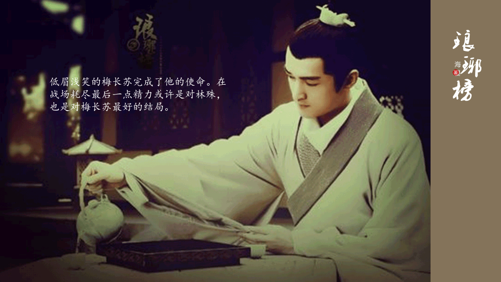 电视剧《琅琊榜》介绍PPT作品