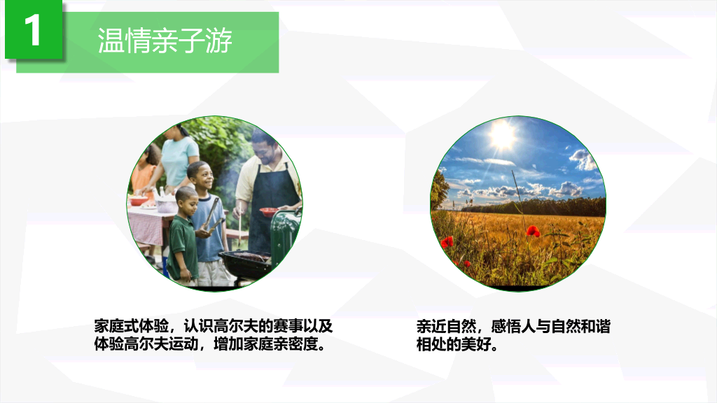 旅游产品项目设计报告PPT模板