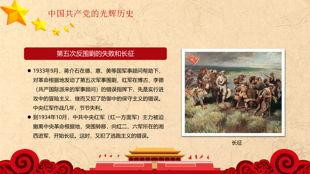 学习党史增强党性PPT模板