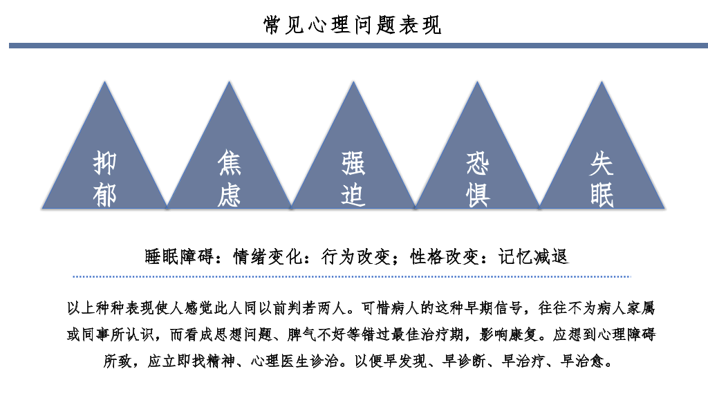 常见心理疾病识别PPT模板
