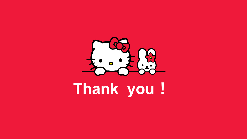 hello Kitty可爱kitty猫PPT模板