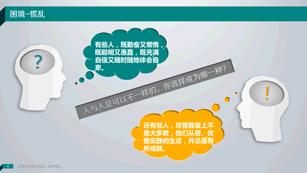 非常精美的读书笔记PPT作品