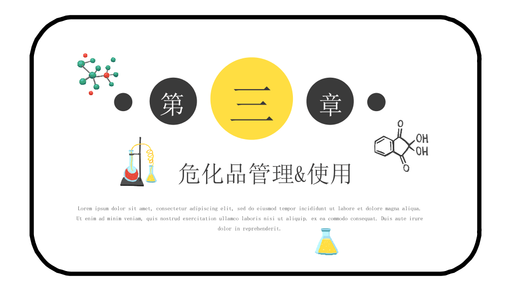 危化品安全管理培训课件PPT模板