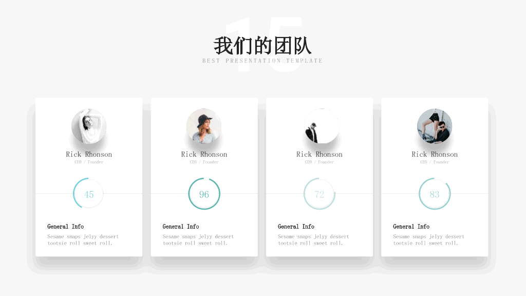高端质感时尚商务PPT模板