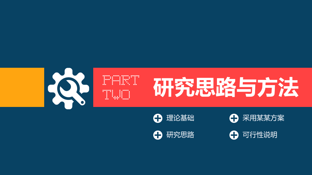 动态毕业设计答辩PPT模板