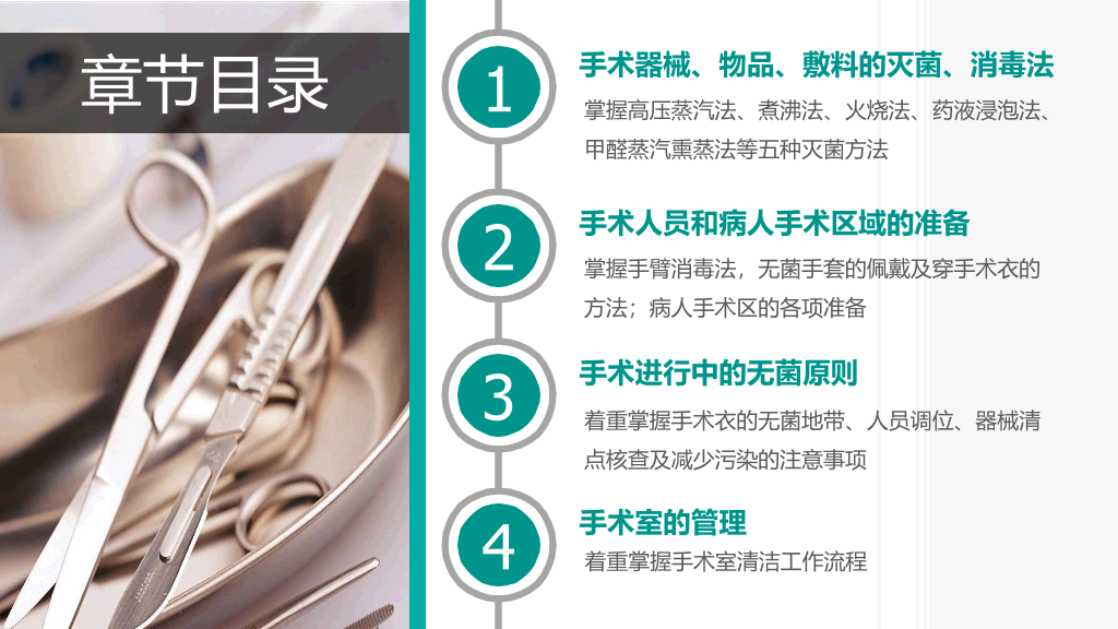 无菌操作无菌术PPT课件模板