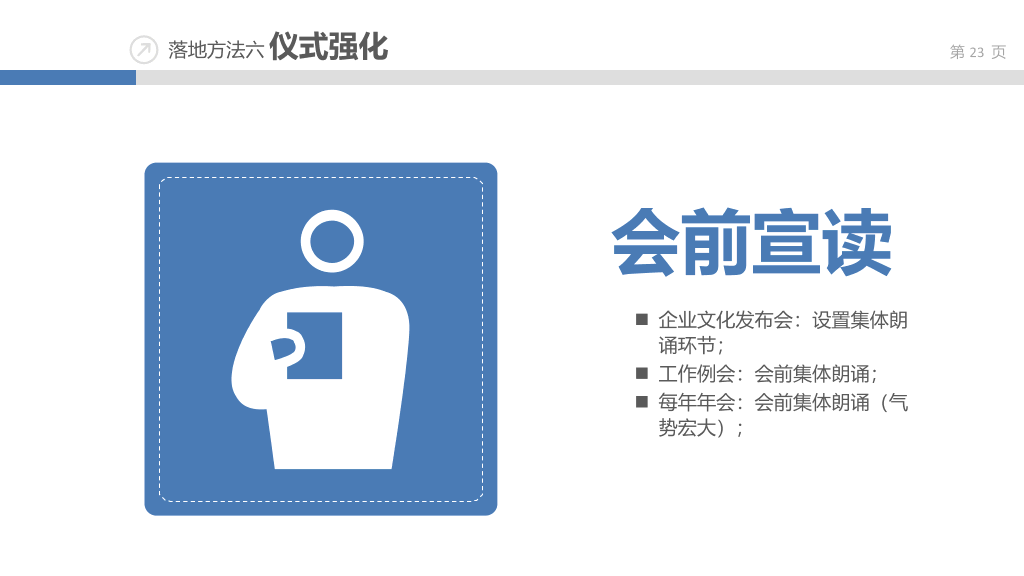 企业文化落地培训PPT课件