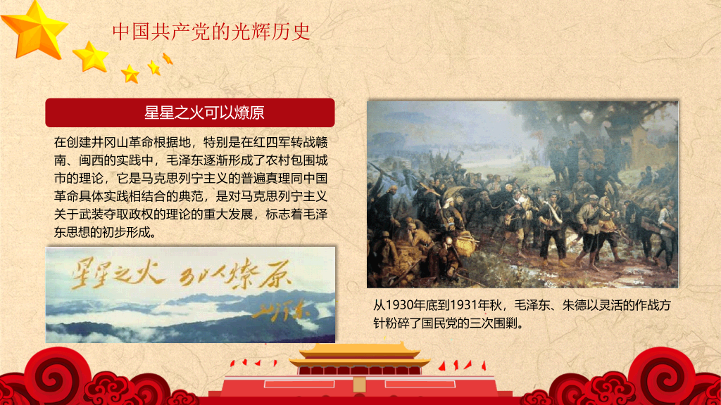 学习党史增强党性PPT模板