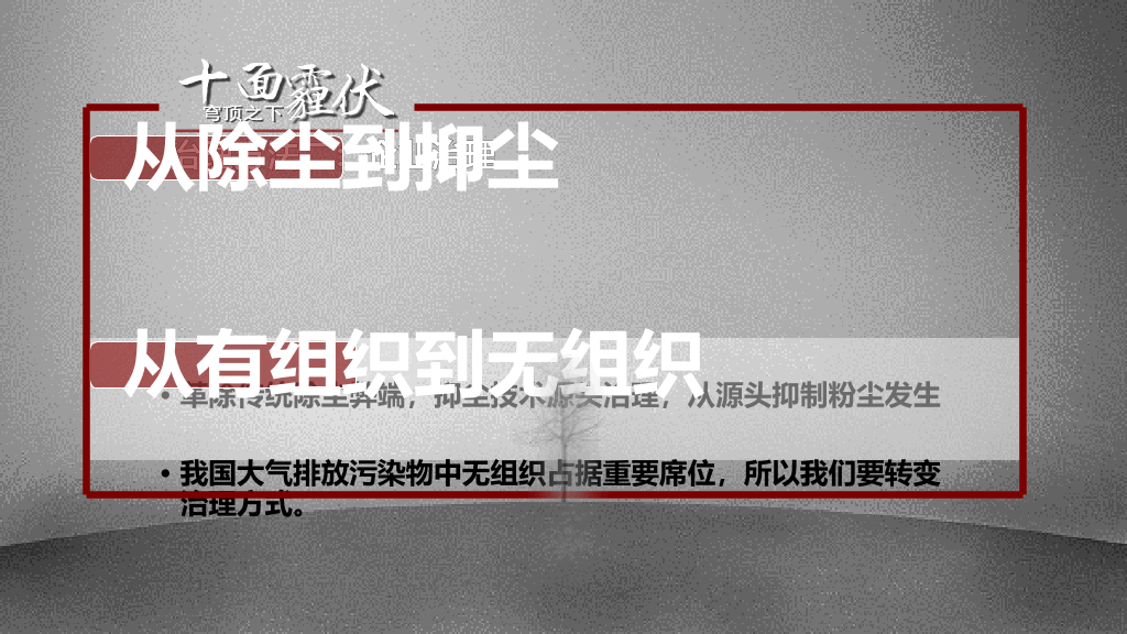 雾霾成因防护雾霾天气PPT