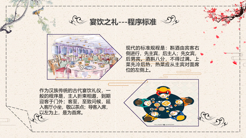 中国美食文化介绍PPT模板