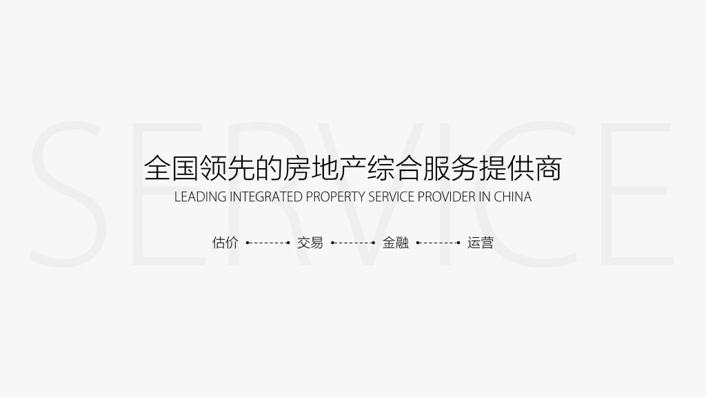 房地产咨询公司介绍PPT模板