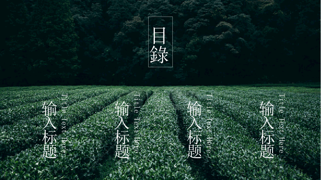 茶文化茶艺茶道PPT模板