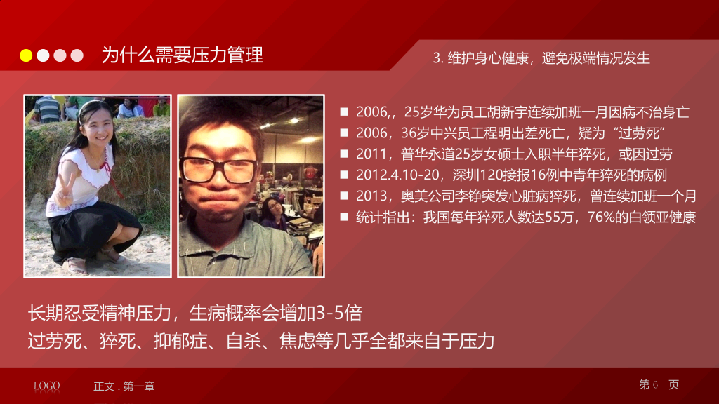 压力管理培训PPT课件下载
