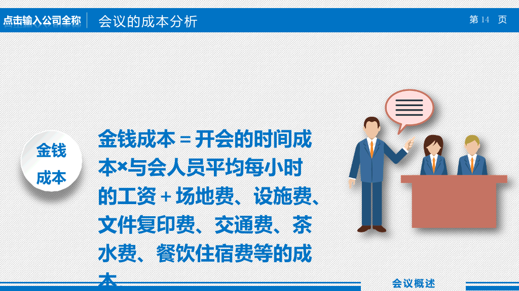 高效会议提高开会效率培训课件PPT模板