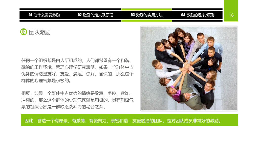 员工激励方法培训PPT课件