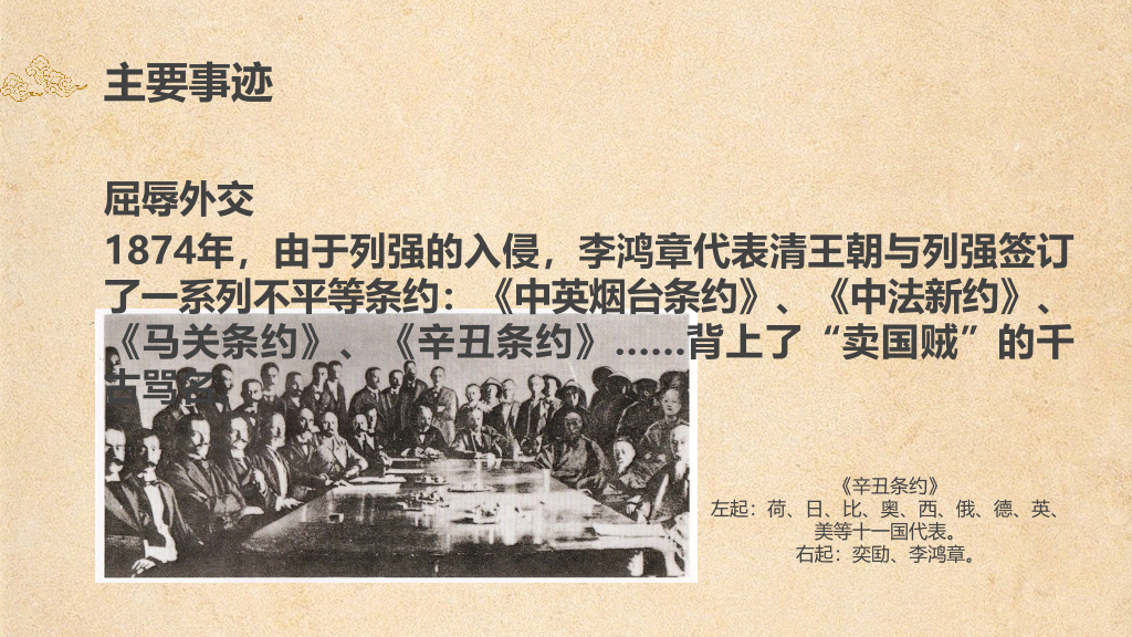 为臣的谋略李鸿章PPT作品