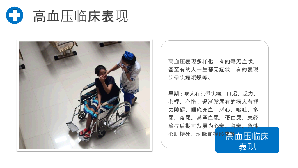 高血压预防治疗知识PPT模板
