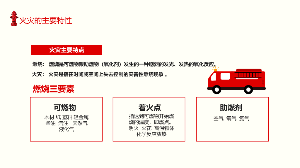 预防火灾消防安全培训PPT模板