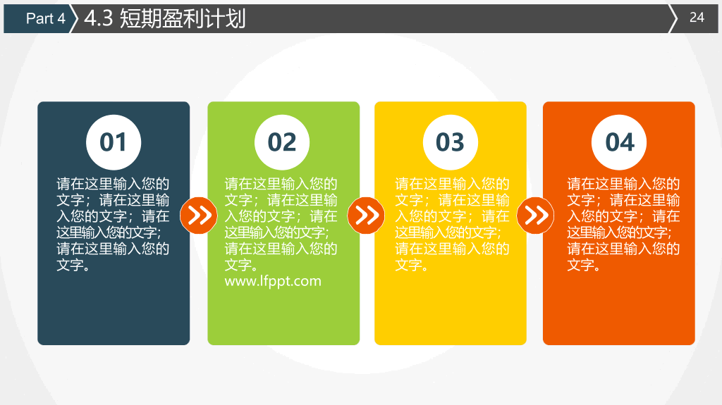 实用创业商业计划书PPT模板