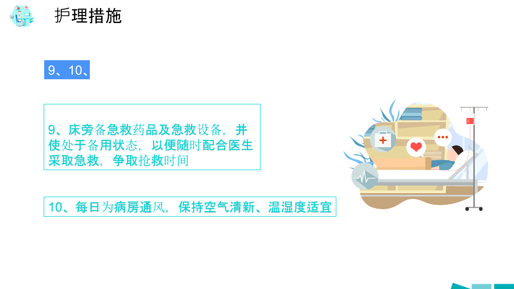 医院病房护理查房PPT模板