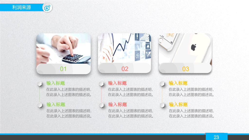 商业项目融资计划书PPT模板