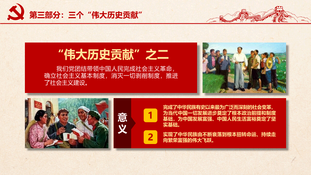 不忘初心继续前进PPT模板