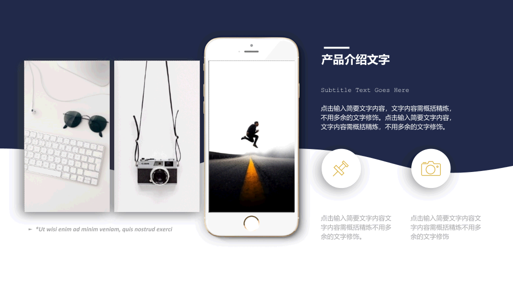 高端公司介绍简介PPT模板