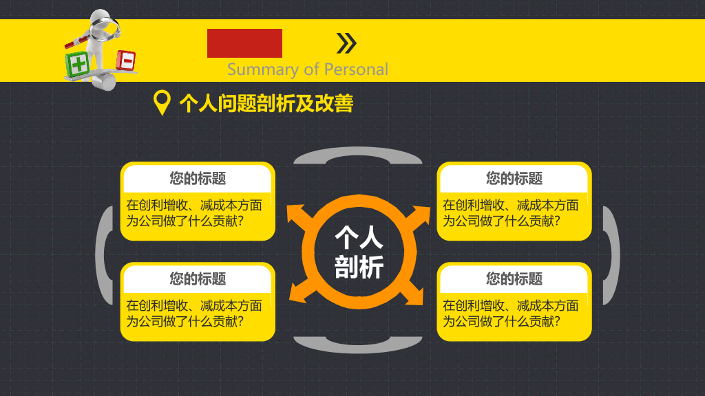 岗位竞聘述职报告PPT模板