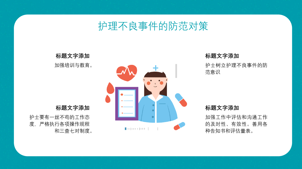 护理不良事件隐患缺陷PPT模板