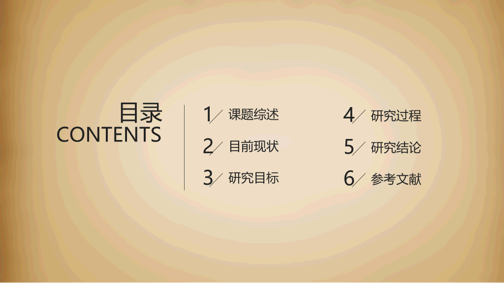复古风毕业论文答辩PPT模板