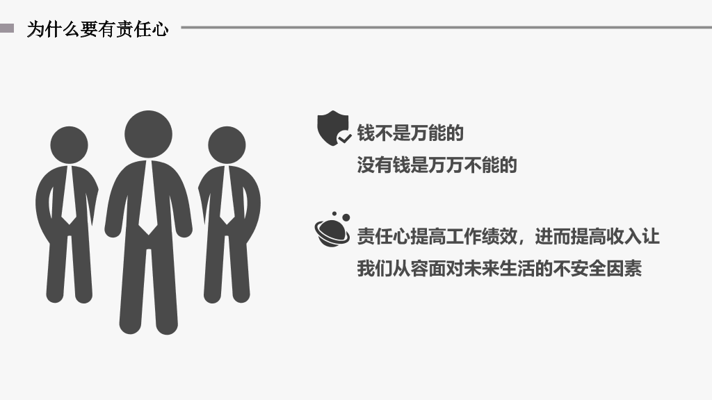责任心勇于担当培训PPT模板