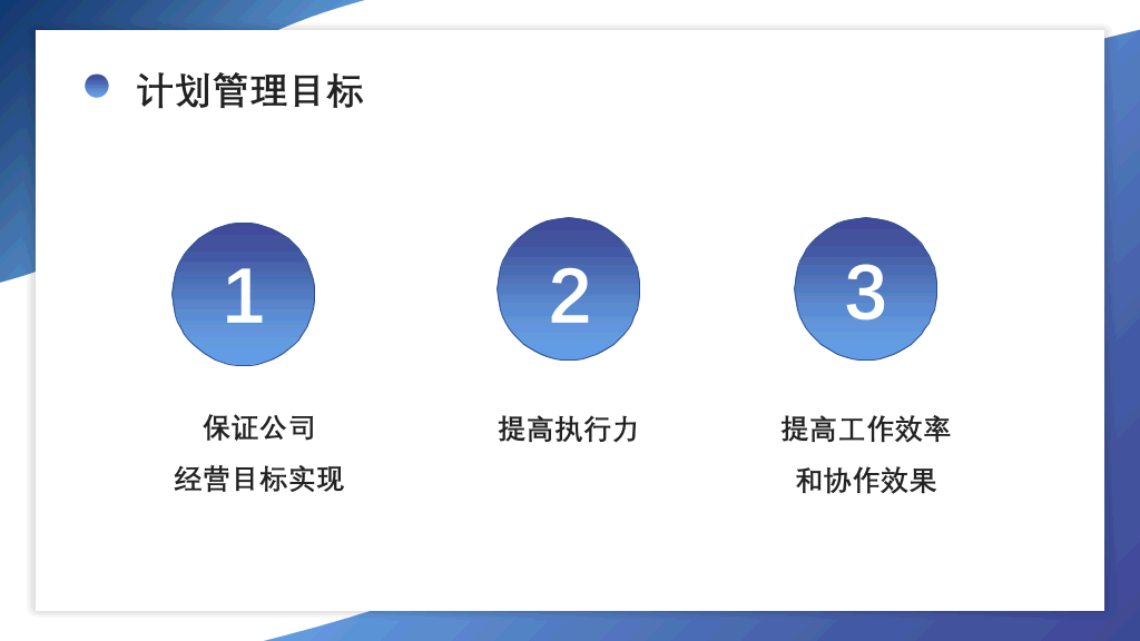 如何制定计划培训PPT模板