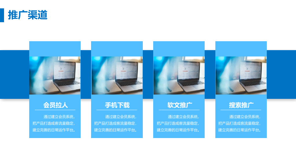 创业融资商业计划书PPT模板
