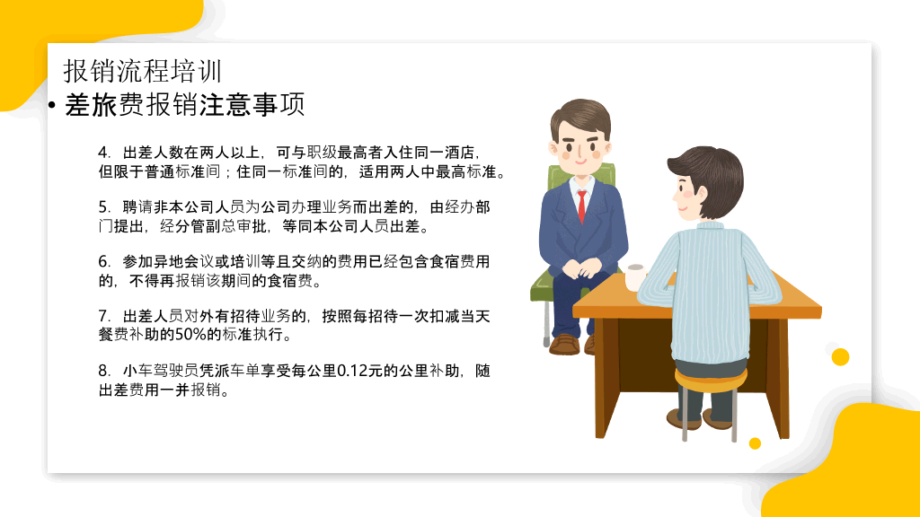 财务报销流程培训PPT模板