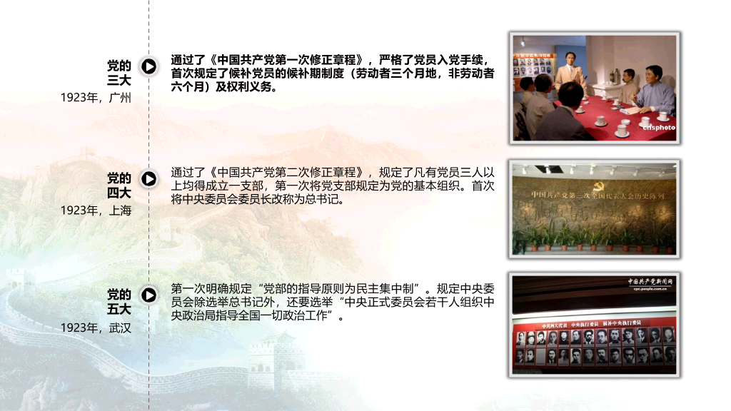 党章学习培训课件PPT模板