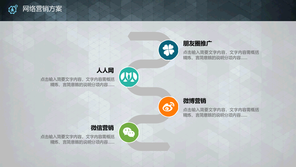 商业创业融资计划书PPT模板