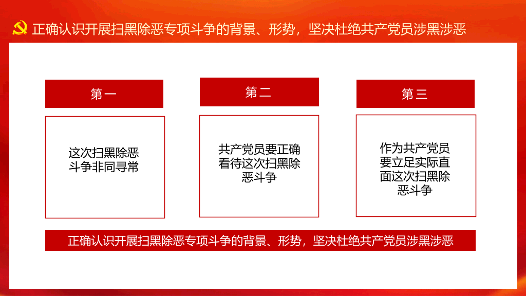 党员不信教不涉黑涉恶PPT模板